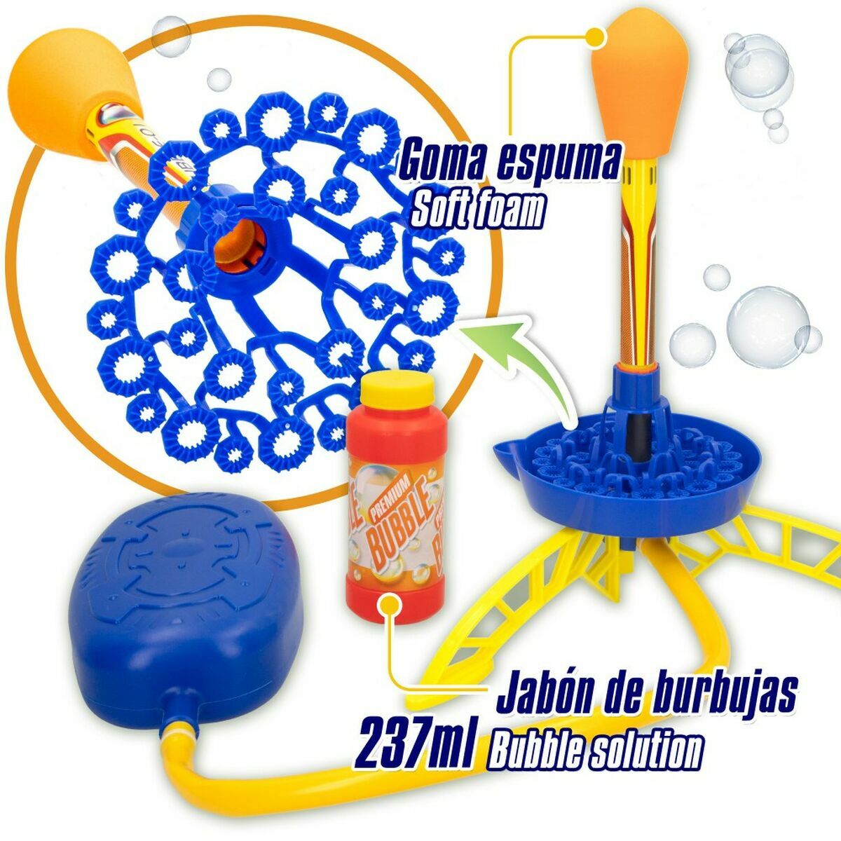 Gioco di Bolle di Sapone 4 Unità